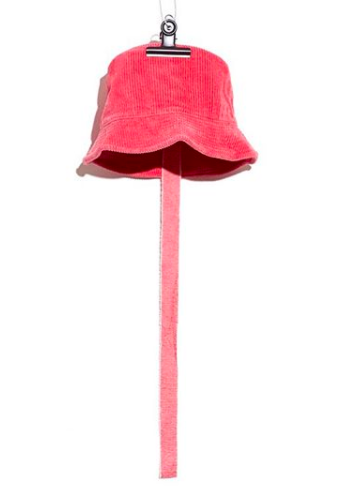 CORDUROY BUCKET HAT #1 PIGMENT PINK