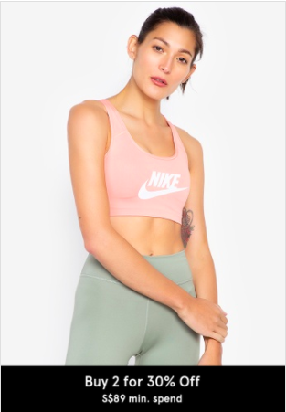 Nike Women's Nike Swoosh Futura Medium Support Sports Bra