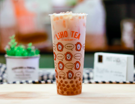 Liho Tea Milk Tea with Golden Pearl