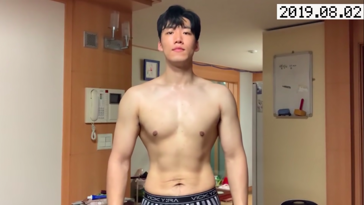 9대기 after weight loss, diet and exercise