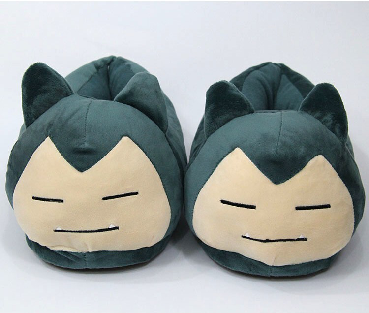Pokemon Snorlax Bedroom Slippers