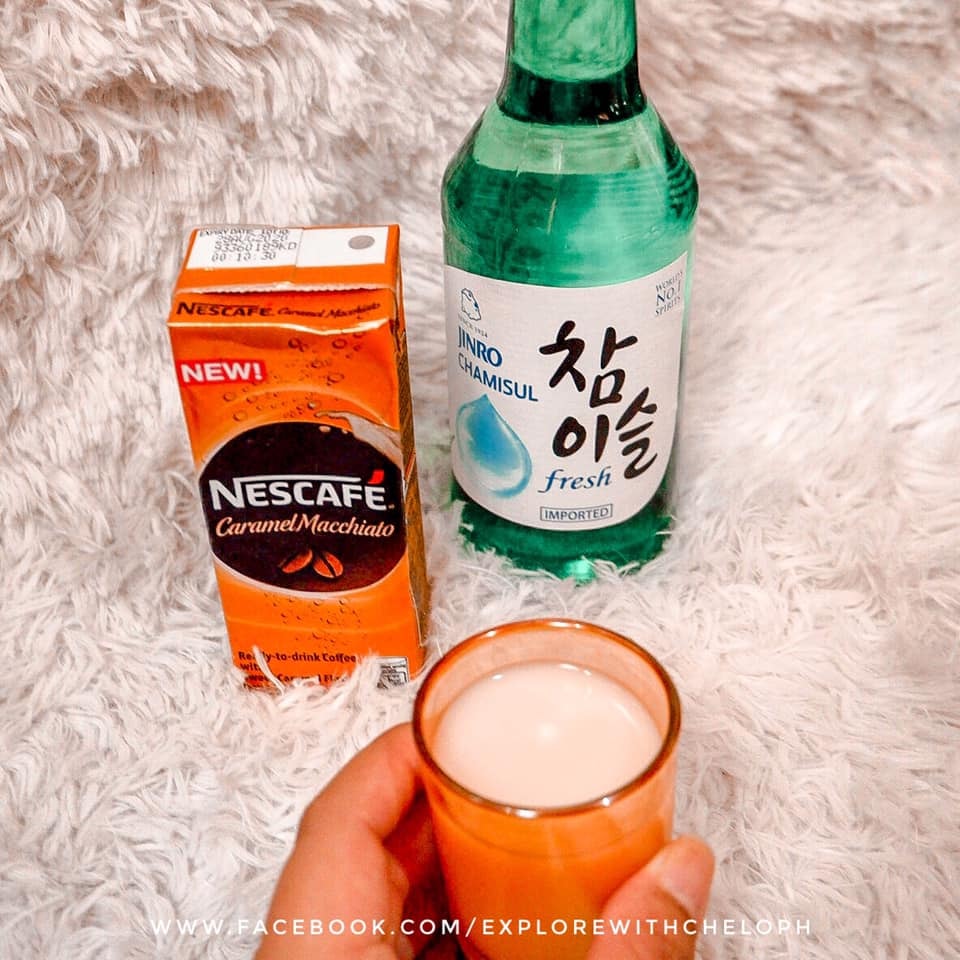 Soju with coffee