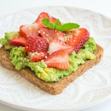 Strawberry Avocado Toast