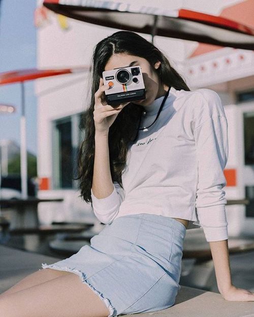 Lady Taking Photos