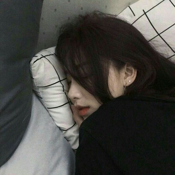 Girl catching up on beauty sleep