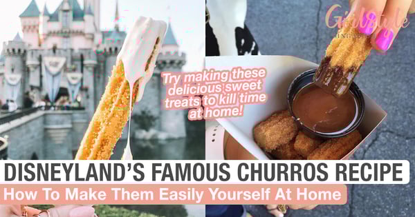 Disneyland's Famous Churros Recipe & How You Can Make Them Easily At Home!