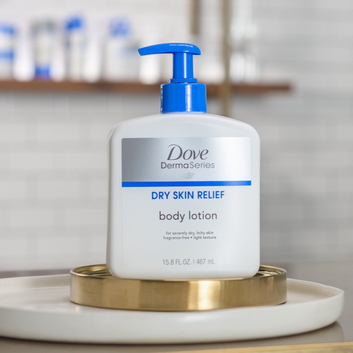 Dove DermaSeries replenishing body lotion