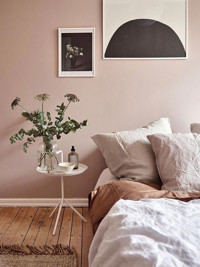 dusty pink tones #bedroompaintcolors