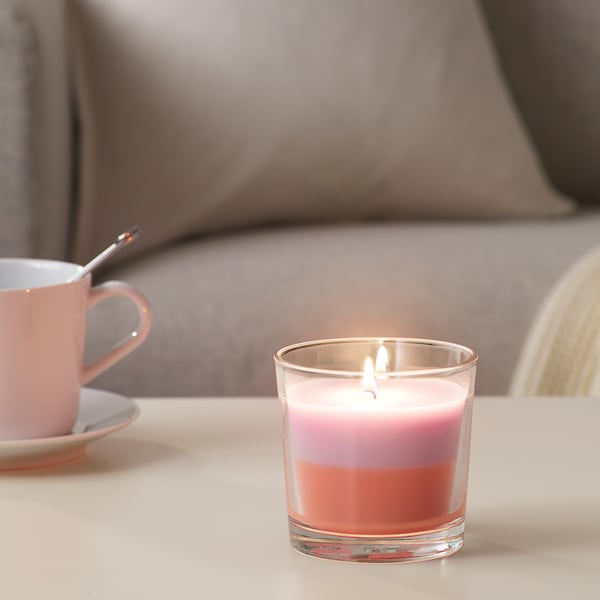 IKEA FORTGÅ Scented candle