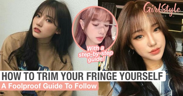 A Foolproof Way To Trim Your Own Fringe Perfectly At Home