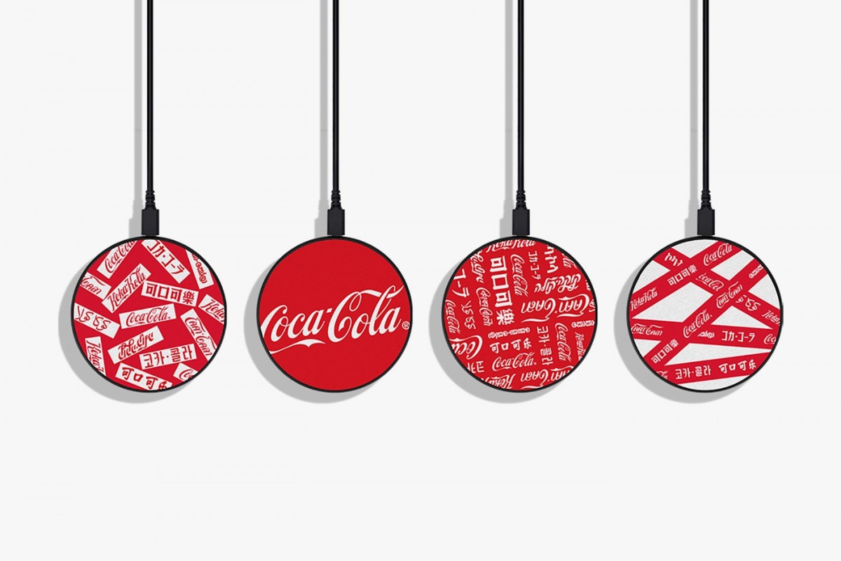 CASETiFY Coca-Cola wireless charging pads