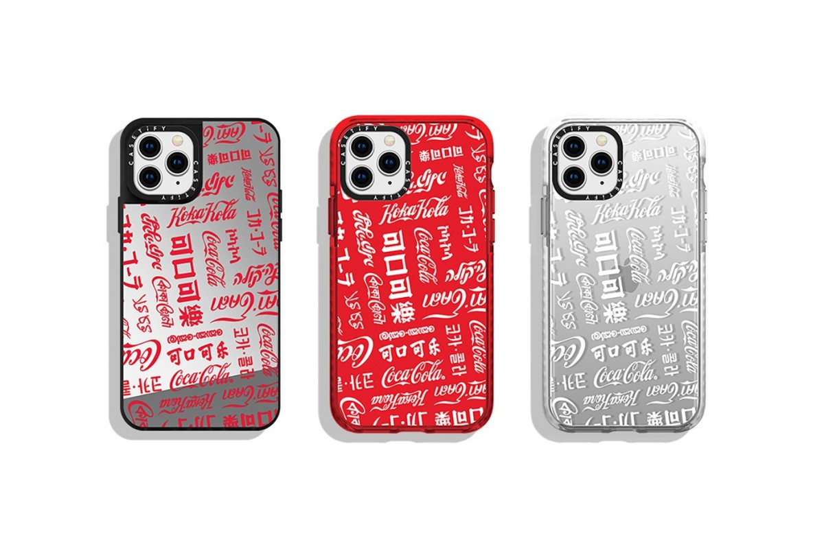 CASETiFY Coca-Cola mirror phone cases