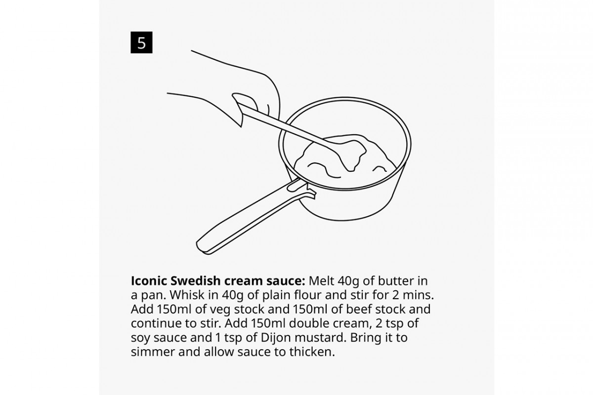 How to make the IKEA Swedish meatballs cream sauce