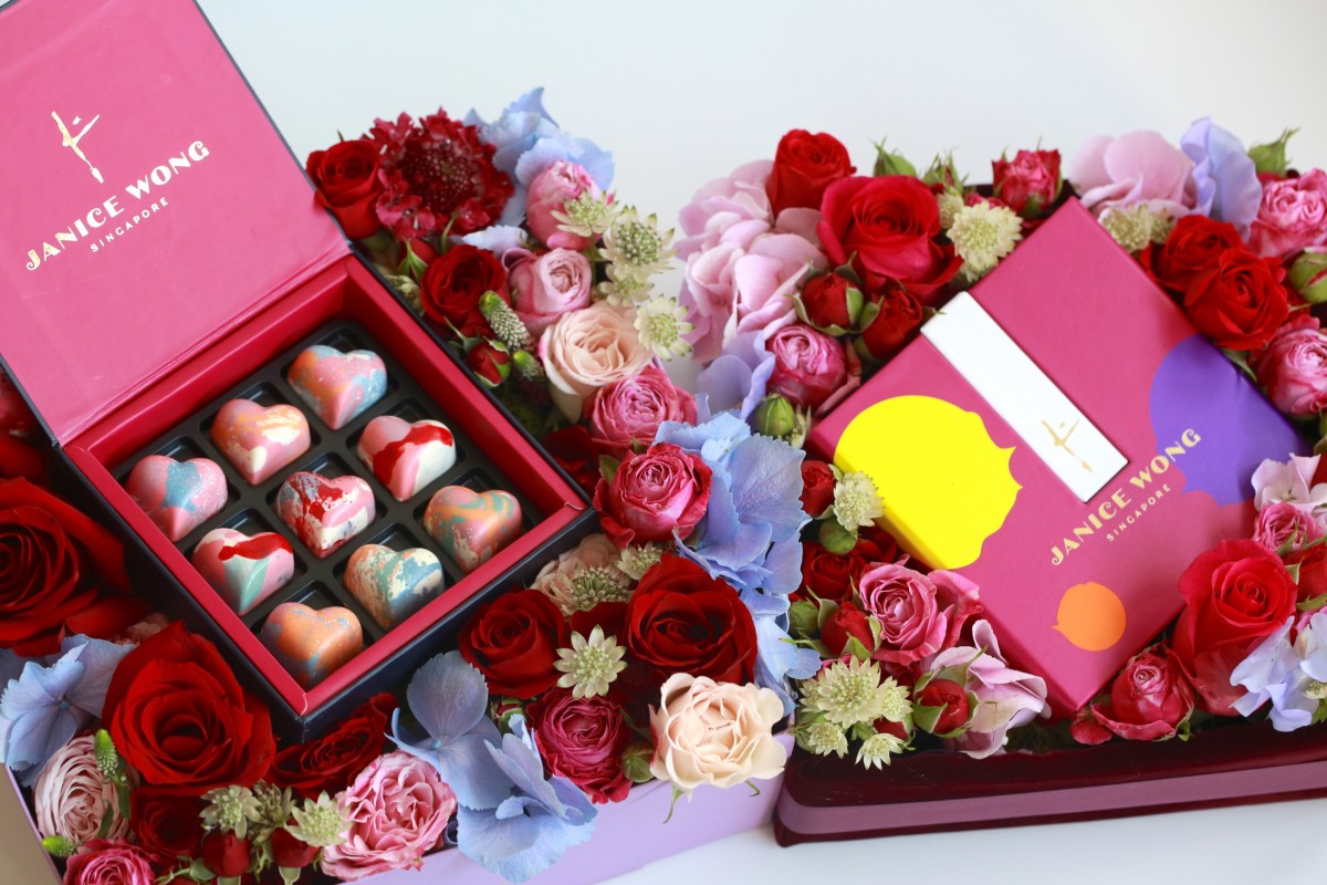 Janice Wong's Mother's Day box of chocolates