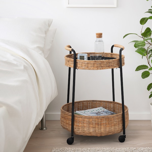 IKEA LUBBAN Trolley table