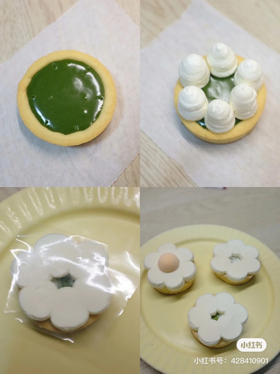 大姐的小号 via 小红书Instagram Worthy Daisy Tartlets No Bake Required