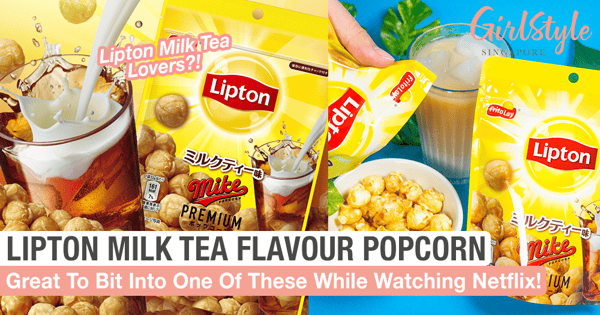 Lipton Milk Tea Flavour Popcorn Great To Bit Into One Of These While Watching Netflix!