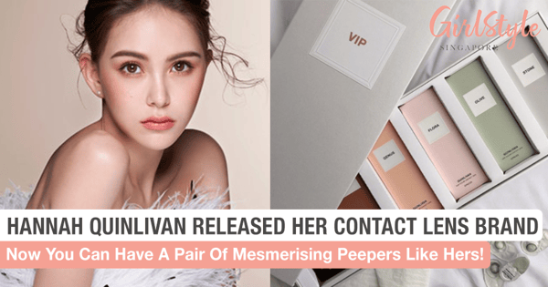 Hannah Quinlivan Released Her Contact Lens Brand 'QUINLIVAN'!