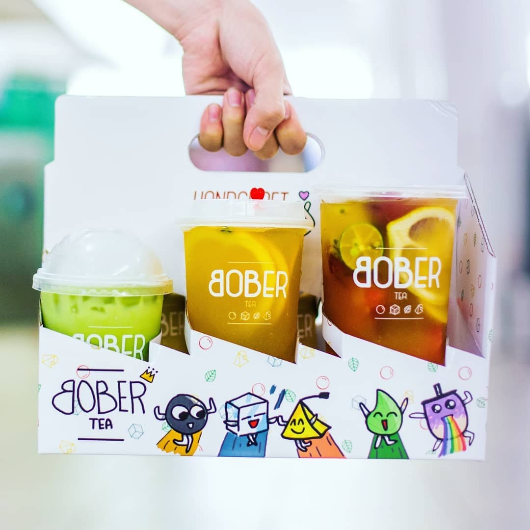 Bober Tea bubble tea delivery Singapore