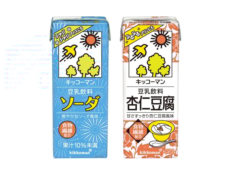 SodaFlavoured Soy Milk?! Kikkoman’s New Soy Milk Flavours!