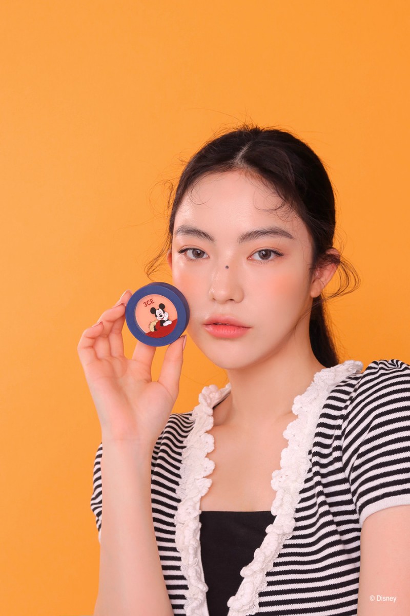 3CE Disney face blush in blue