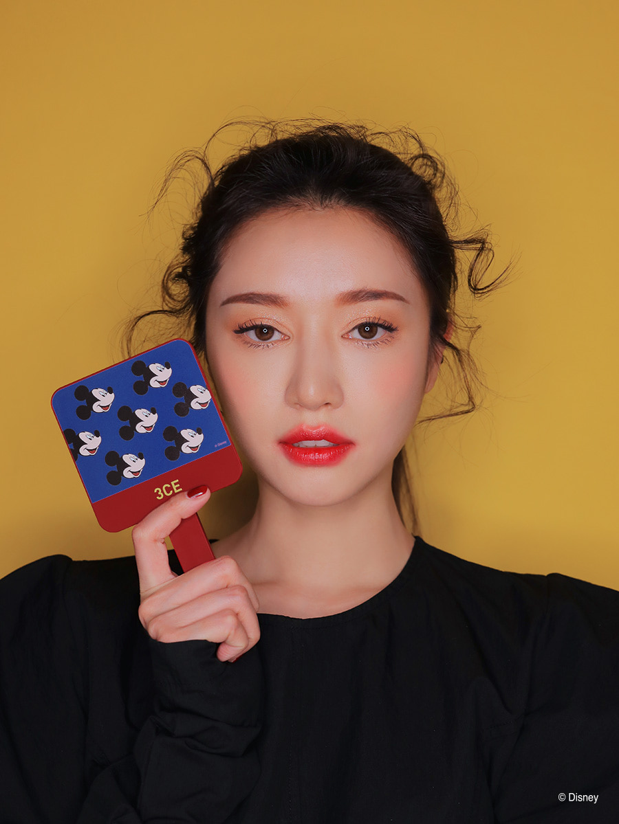 3CE Disney hand mirror with mini Mickey Mouse