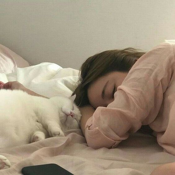 asian woman sleeping