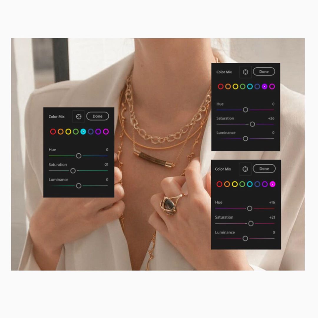 Final edits for White Tulip filter