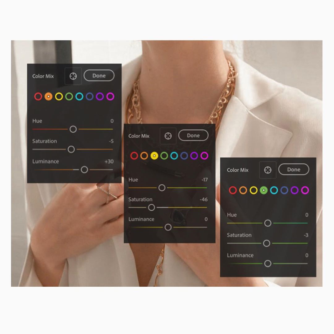 Editing the White Tulip filter