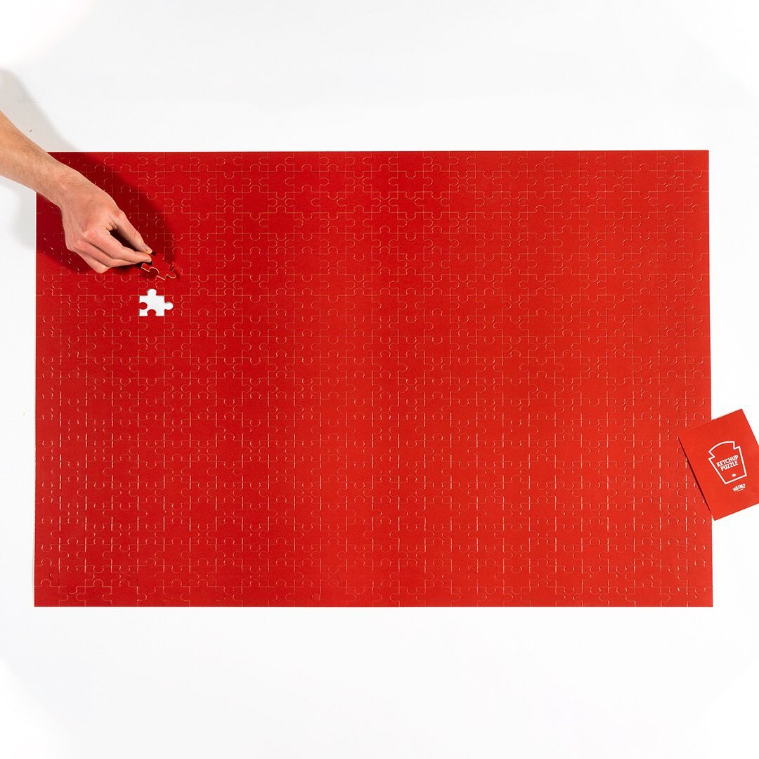 Heinz tomato ketchup puzzle