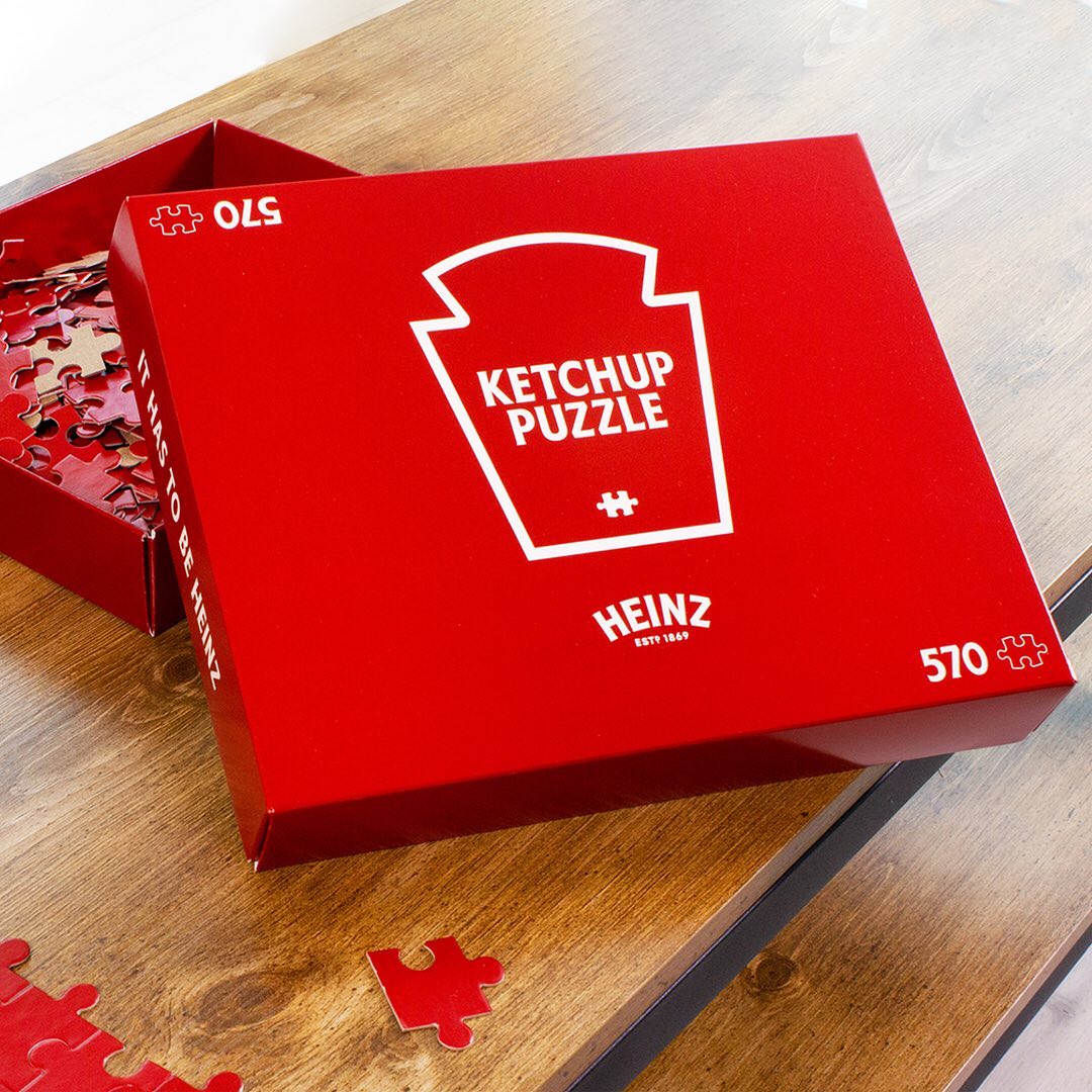 Heinz tomato ketchup puzzle