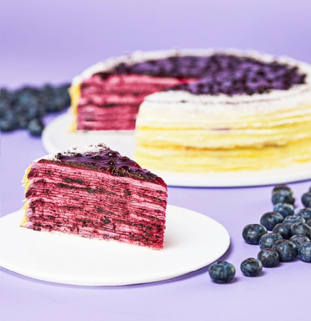 New Lady M Blueberry Cheese Mille Crêpe Cake For Your Sweet Tooth