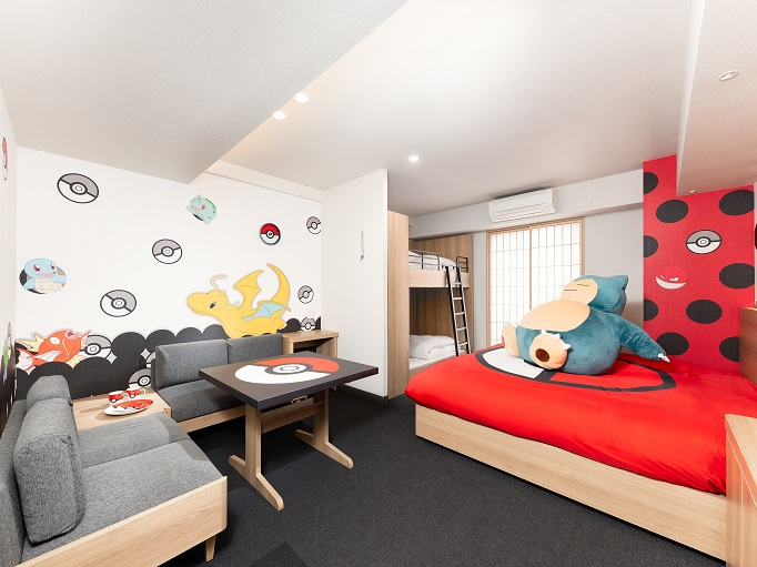 Pokemon hotel Japan Apartment Hotel Mimaru