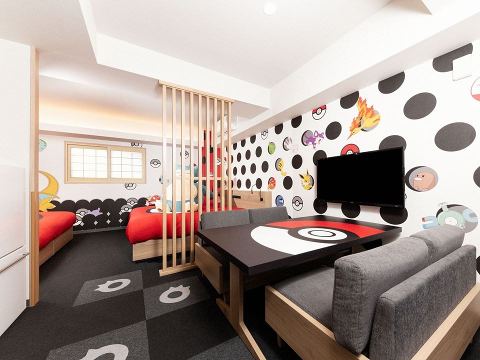 Pokemon hotel Japan Apartment Hotel Mimaru