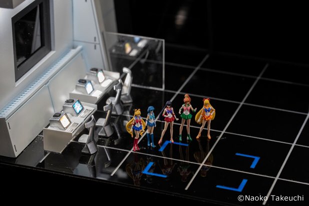 miniature sailor moon characters in small worlds Tokyo