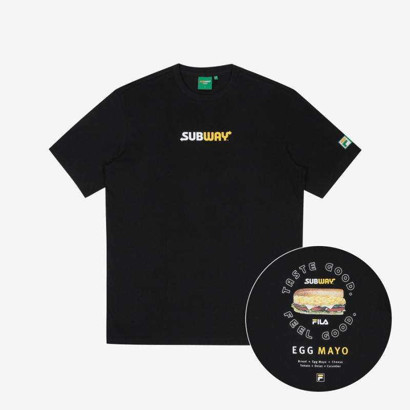 Fila x Subway black sandwich