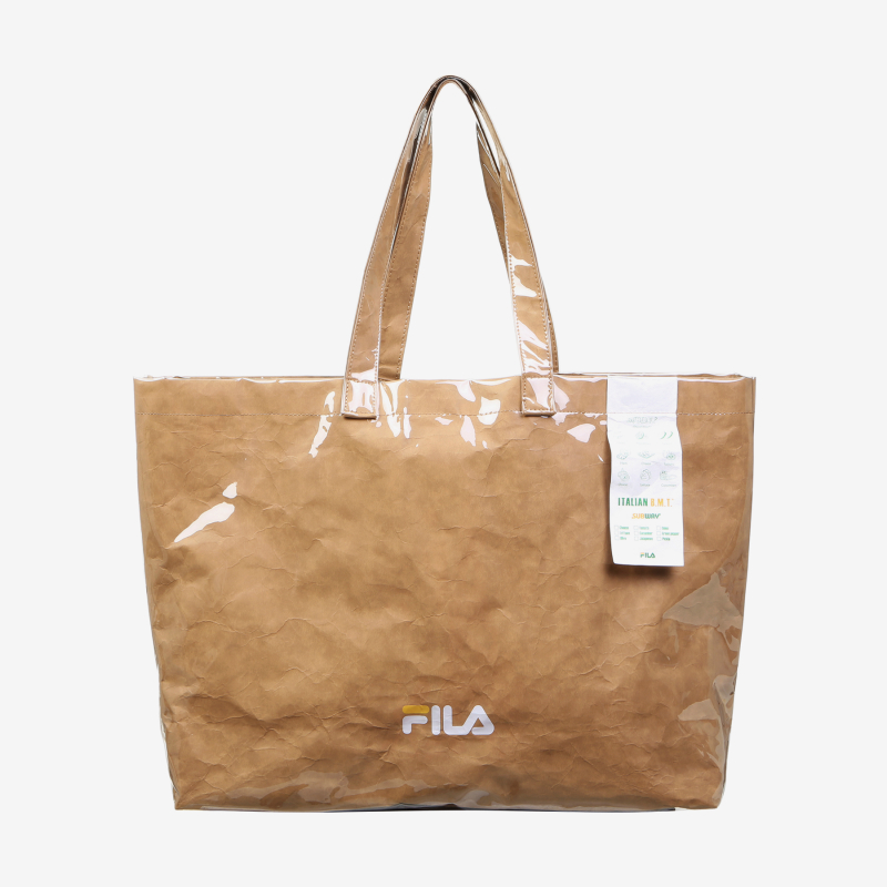 Fila x Subway tote bag back design