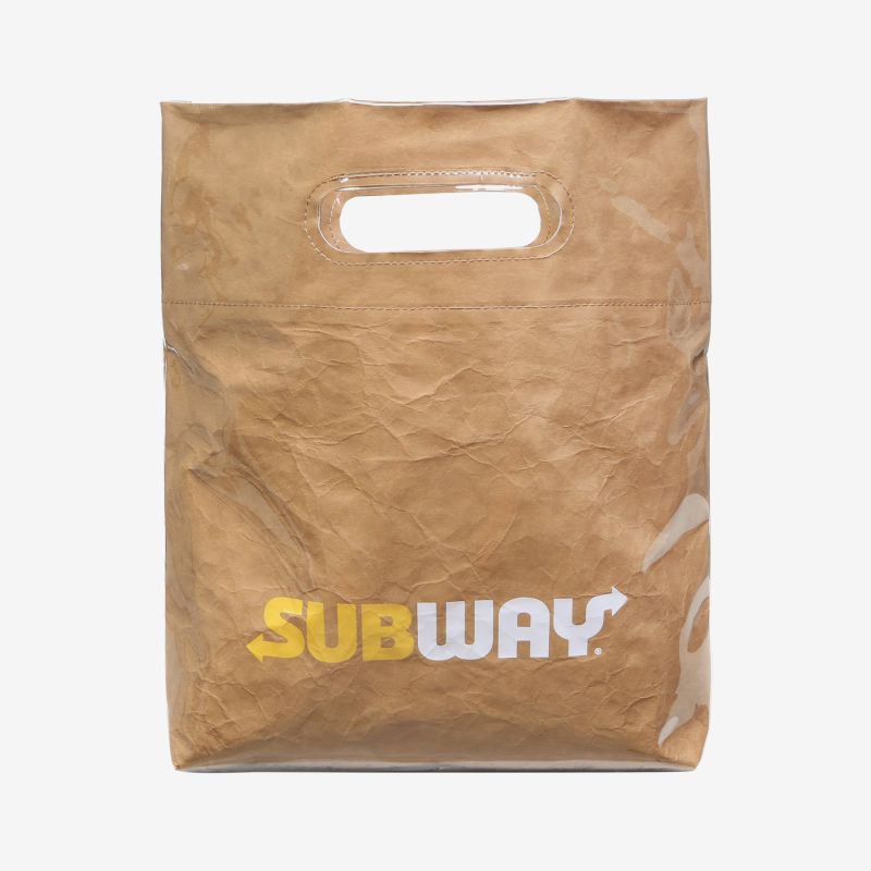 Fila x Subway paper bag front design