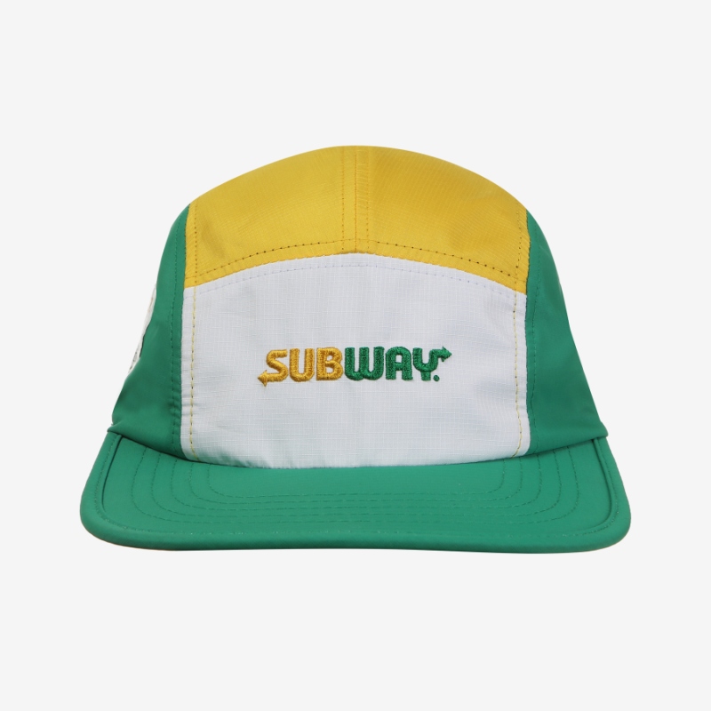 Fila x Subway green hat front