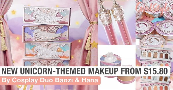 Male Cosplayers Baozi & Hana Launch New Unicorn Makeup For Their Brand, Flower Knows