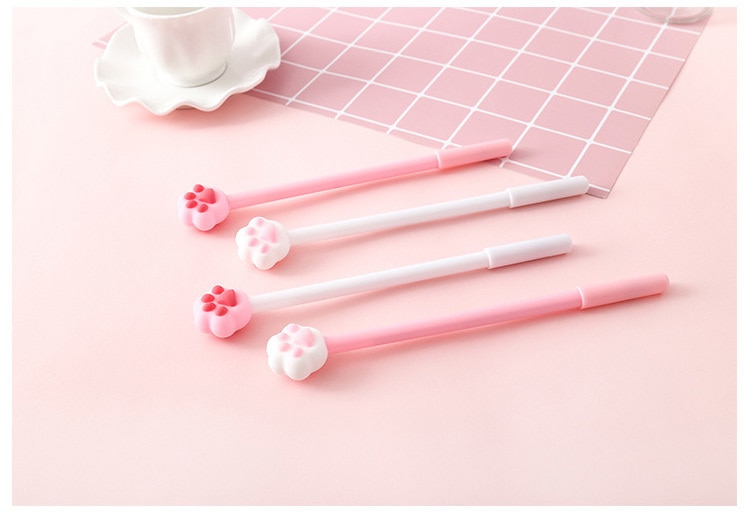 Cat paw pen in pink