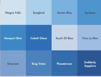 Blue Colour Palette