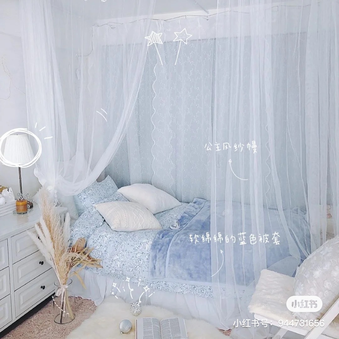 Blue HDB / BTO Bedroom