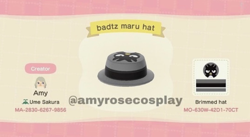 Badtz Maru Animal Crossing Outfit