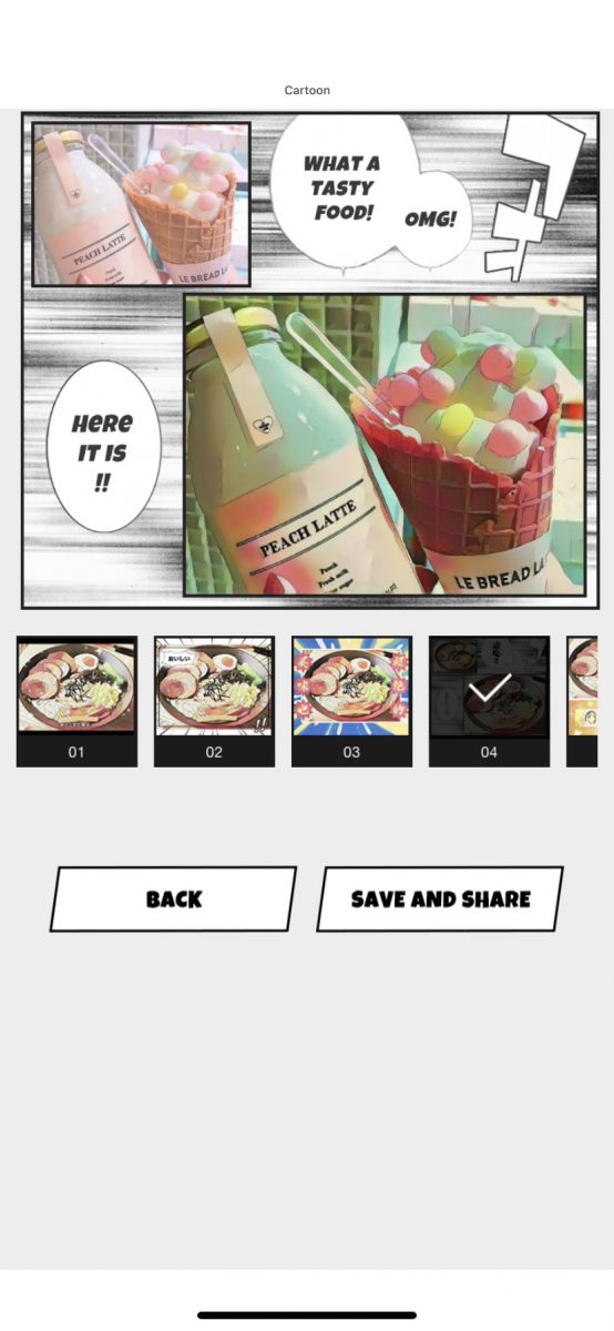 Foodie App screenshoot