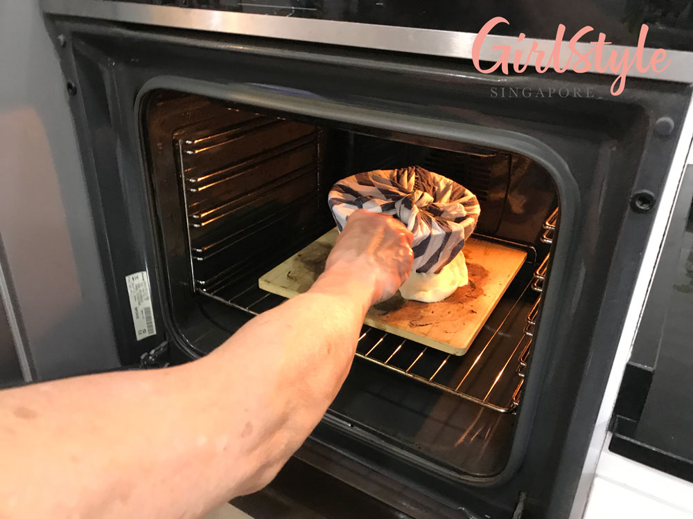make butter and garlic naan in oven
