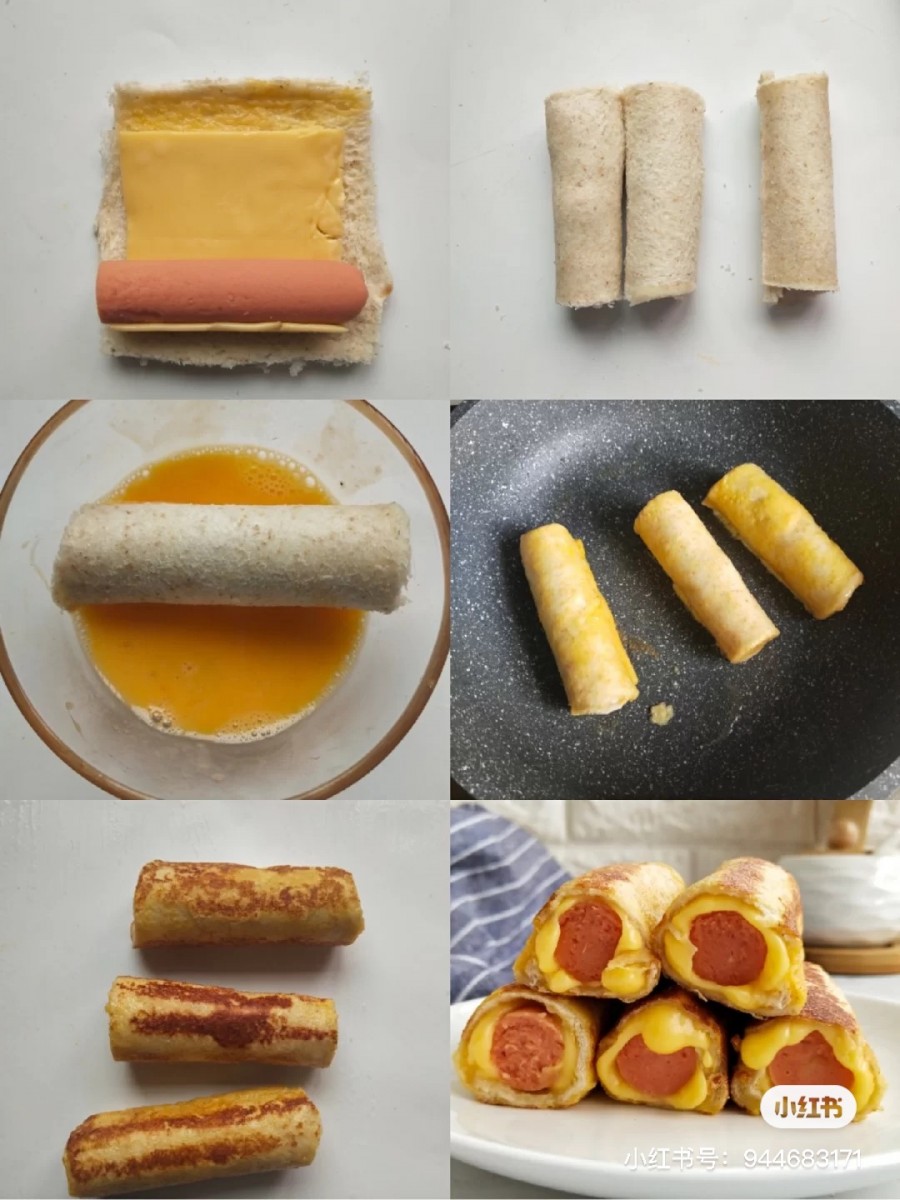 Sausage Cheese Toast