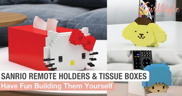 JEKCA x Sanrio: Build Your Own Character-Themed Phone Holders & Tissue Boxes From Mini Bricks