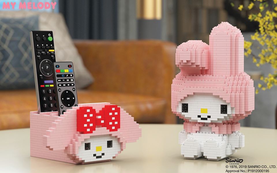 JEKCA sanrio remote rack tissue box