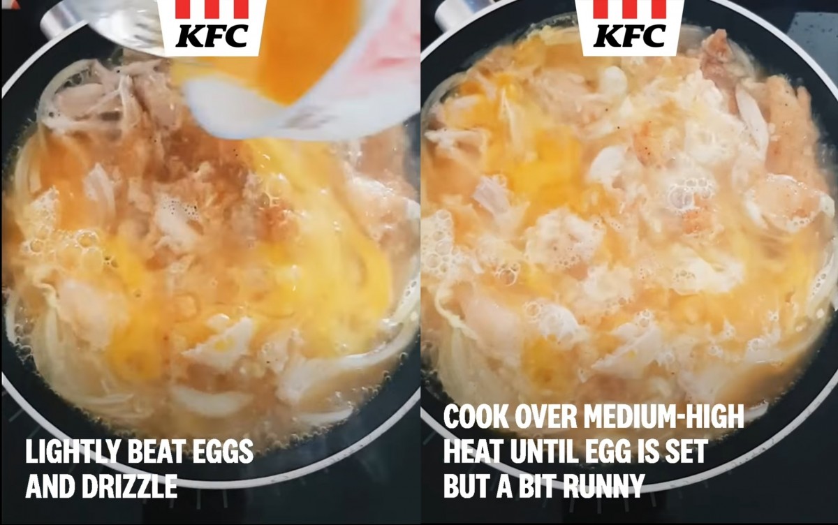 KFC oyakodon recipe